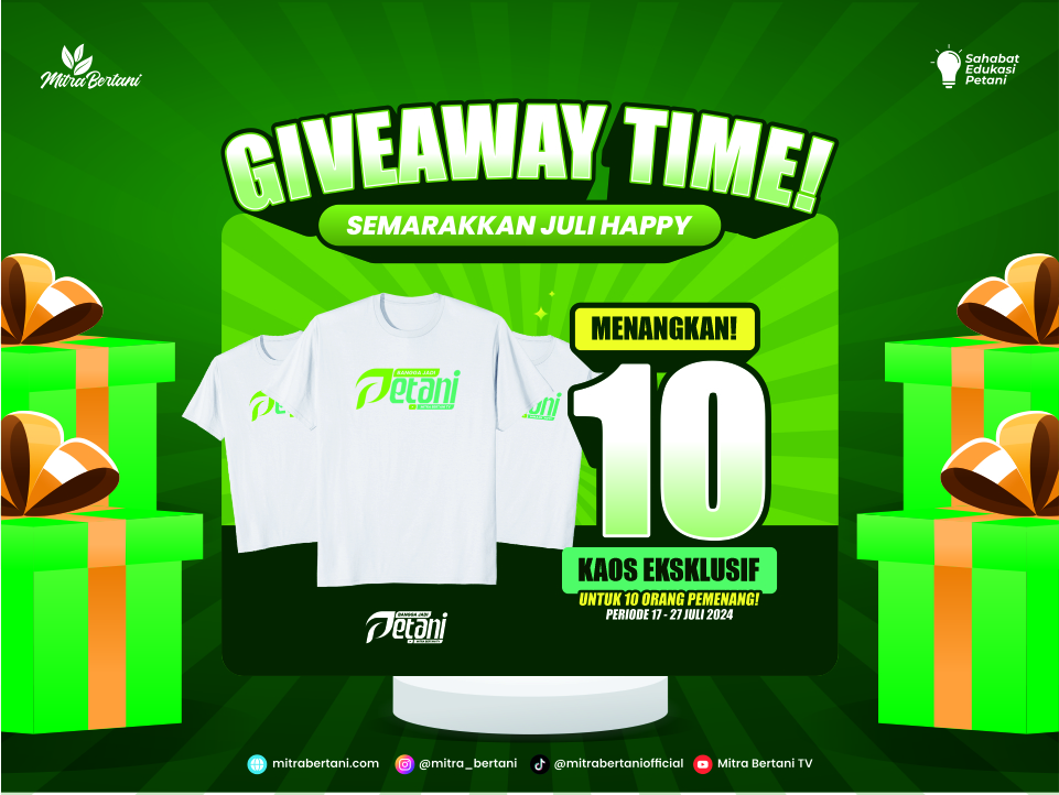 SEMARAKKAN JULI HAPPY !! GIVEAWAY TIME !!