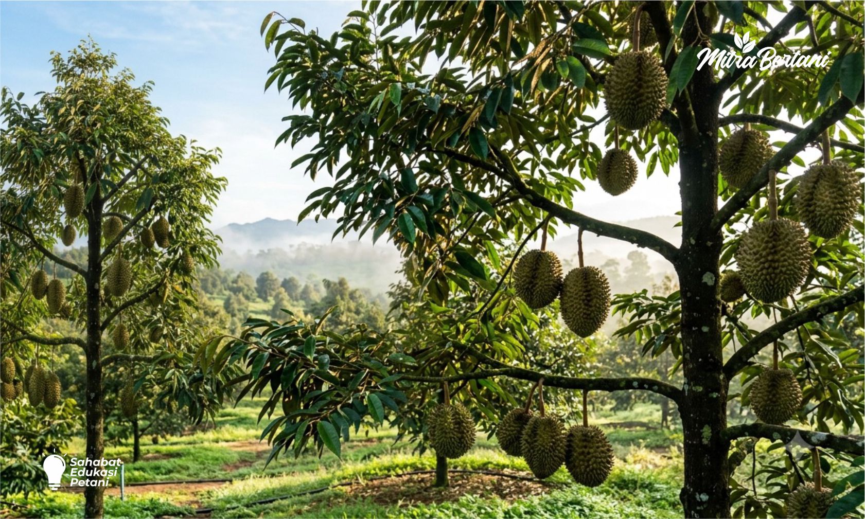 MAU POHON DURIAN CEPAT BERBUAH? INI 4 RAHASIA BUDIDAYA DURIAN UNTUK PEMULA AGAR BERBUAH DI UMUR 4–5 TAHUN
